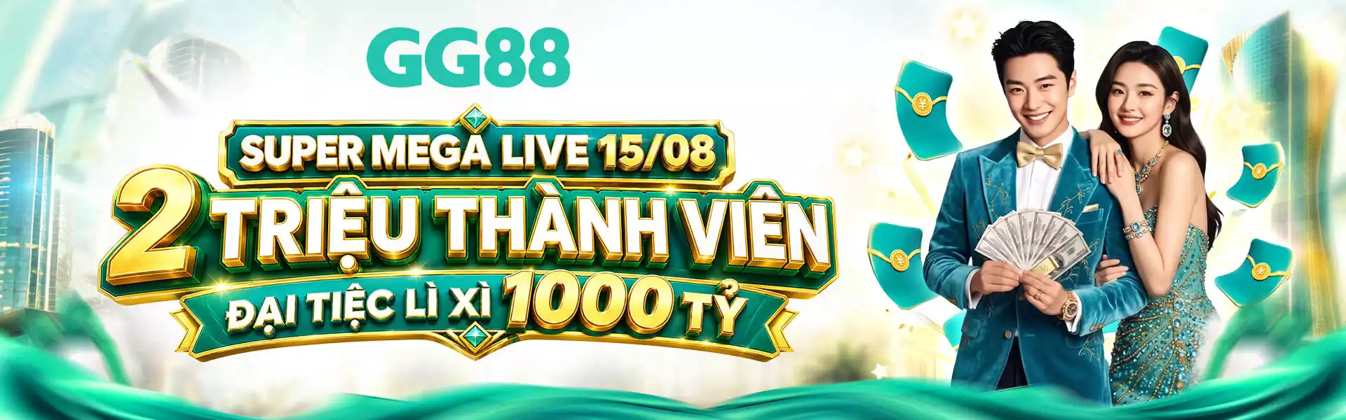 gg88 tv Banner Super Mega Live 15/08